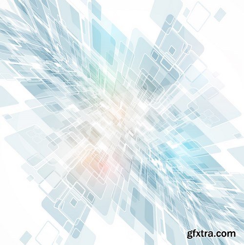 Abstract Background With Technological Elements - 2, 25xEPS