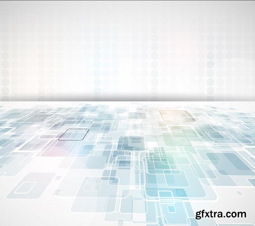 Abstract Background With Technological Elements - 2, 25xEPS