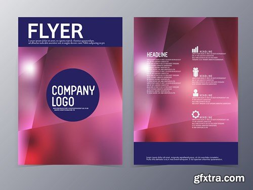 Flyer and Brochure Design 3, 25xEPS