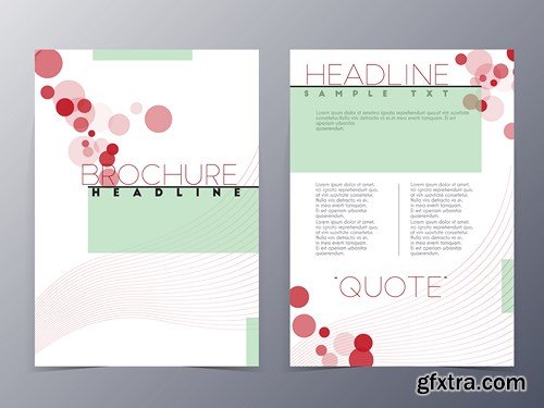 Flyer and Brochure Design 3, 25xEPS