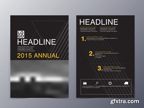 Flyer and Brochure Design 3, 25xEPS