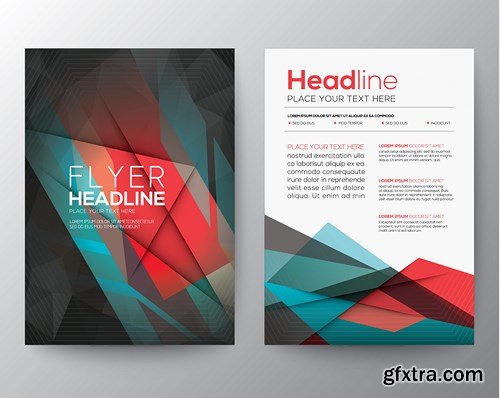 Flyer and Brochure Design 3, 25xEPS