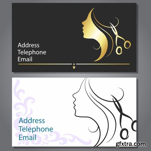 Collection of business cards templates #8-25 Eps