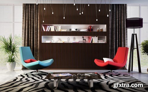 Modern Interior Design Collection 2, 25xUHQ JPEG