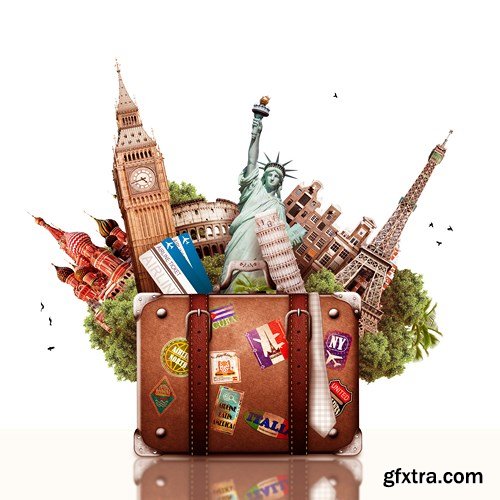 World of Travel, 25xUHQ JPEG