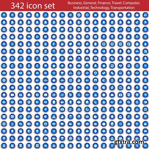 Icons MEGA Vector Collection 2, 25xEPS