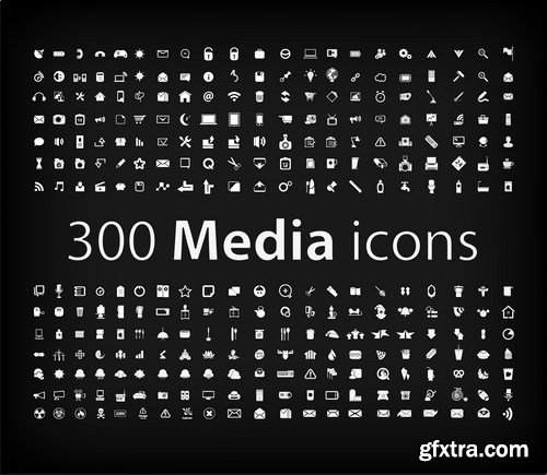 Icons MEGA Vector Collection 2, 25xEPS