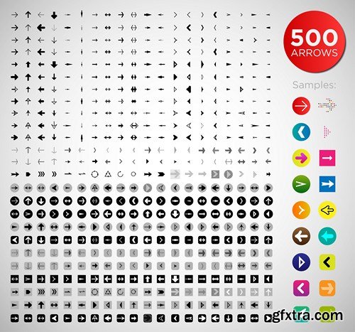 Icons MEGA Vector Collection 2, 25xEPS