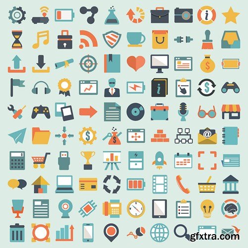 Icons MEGA Vector Collection 2, 25xEPS