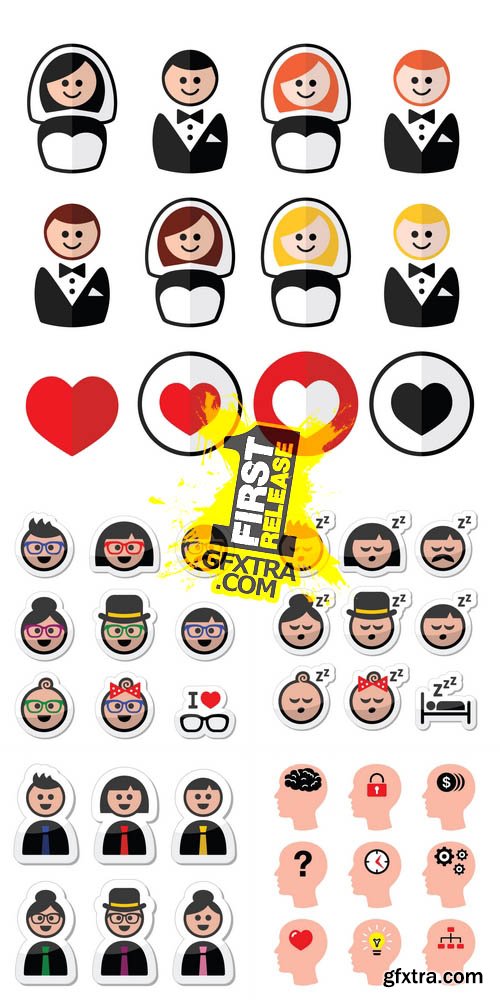 Vector - People Icons Set