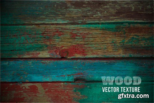 Stock Vector - Realisctic Wooden Textures, 25EPS