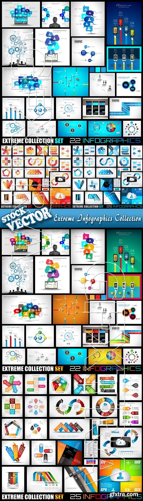 Stock Vector - Extreme Infographics Collection