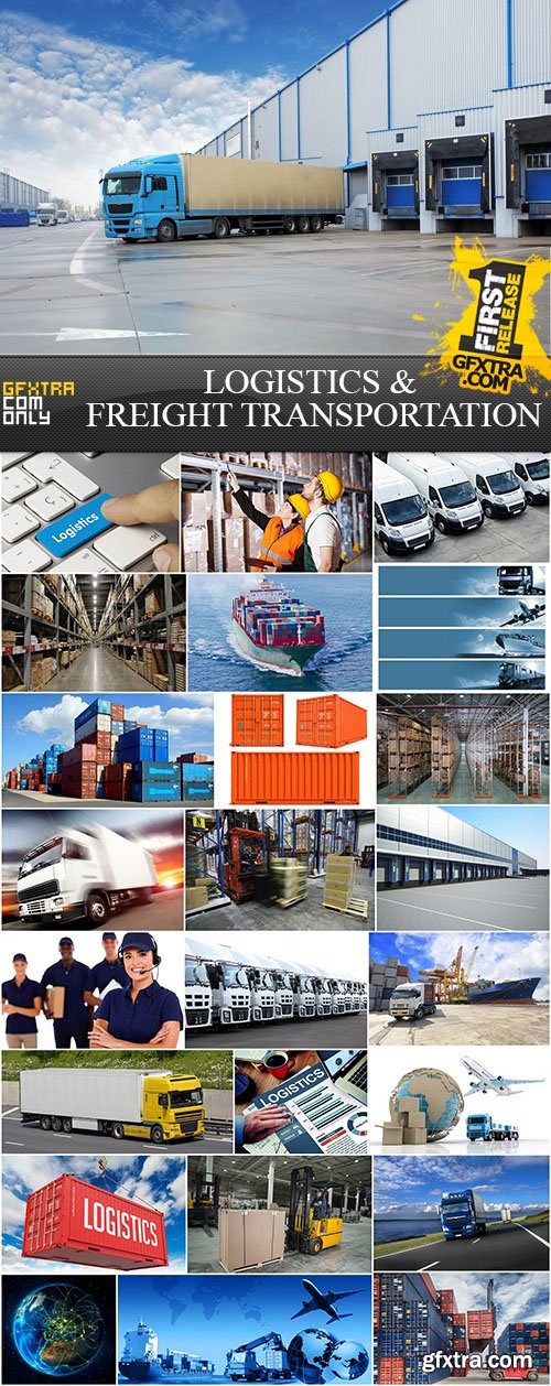 Logistics &amp; Freight Transportation, 25xUHQ JPEG