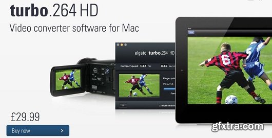 Elgato Turbo H264 Video Converter v1.2.3 (Mac OS X)