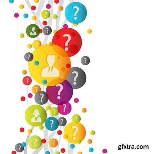 Social Concept - Vector Design Elements, 25xEPS