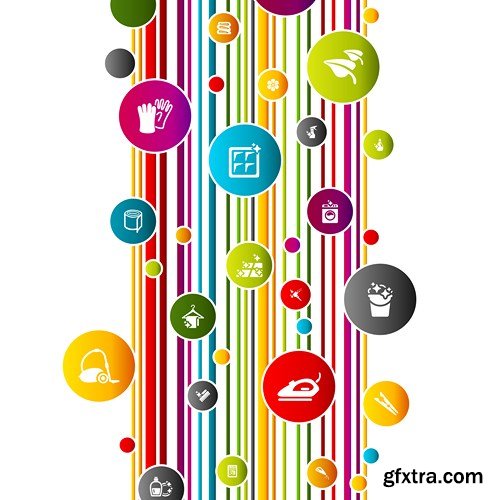 Social Concept - Vector Design Elements, 25xEPS