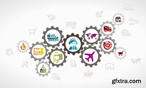 Social Concept - Vector Design Elements, 25xEPS