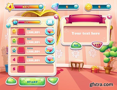 Design Elements for Games, 25xEPS