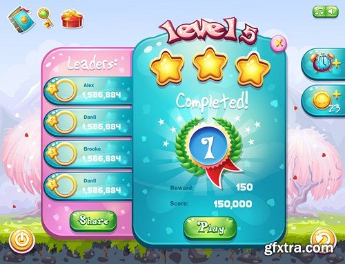 Design Elements for Games, 25xEPS