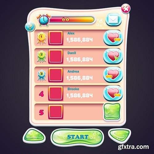 Design Elements for Games, 25xEPS