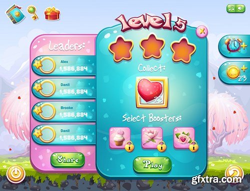 Design Elements for Games, 25xEPS