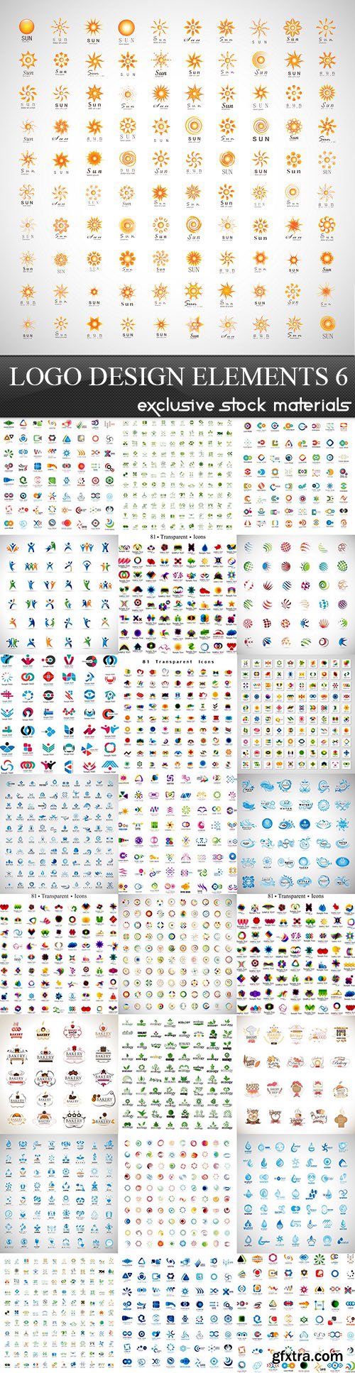 Logo Design Elements #6, 25xEPS