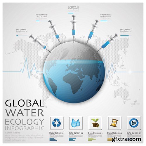 Infographics Elements 8, 25xEPS