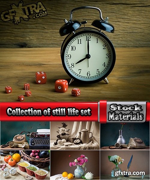 Collection of still life set #3-25 UHQ Jpeg