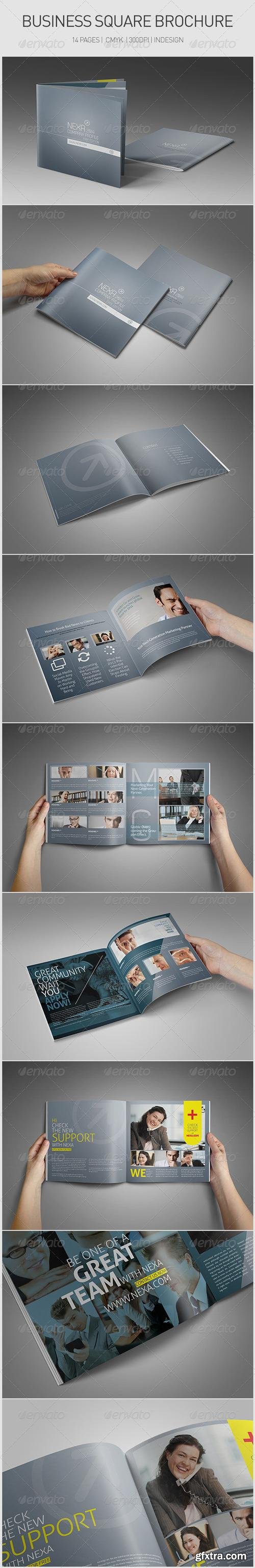 GraphicRiver - Business Square Brochure