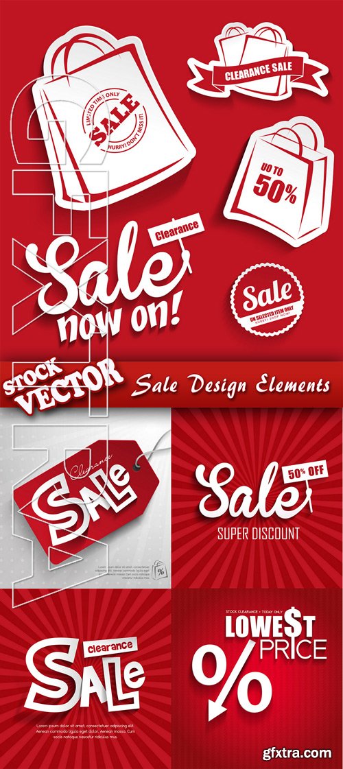 Stock Vector - Sale Design Elements