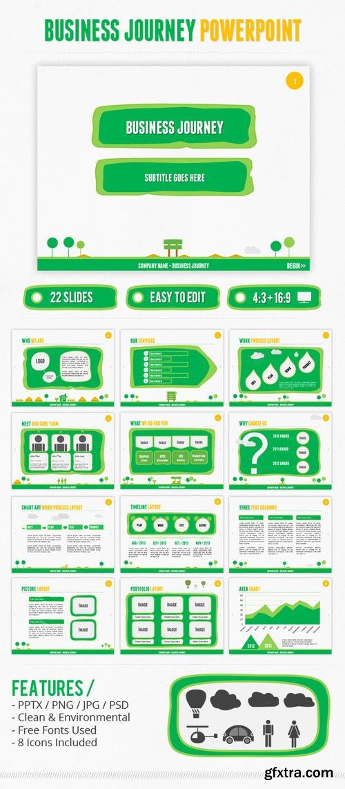 GraphicRiver - Business Journey PowerPoint