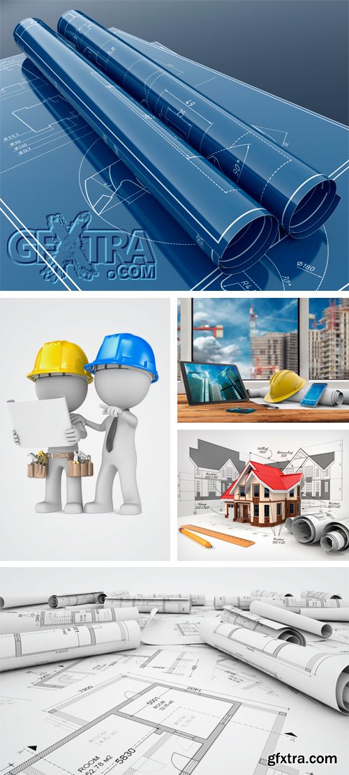 Amazing SS - Blueprints &amp; House Projects, 25xJPGs