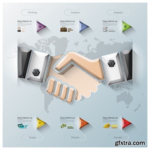 Infographics Elements 9, 25xEPS