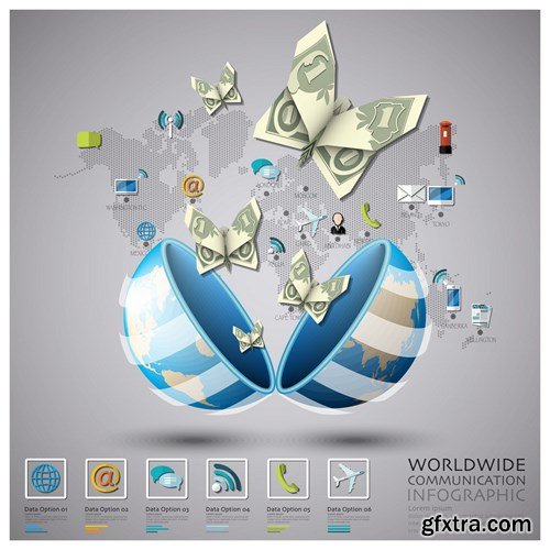 Infographics Elements 9, 25xEPS