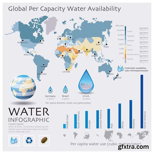 Infographics Elements 9, 25xEPS