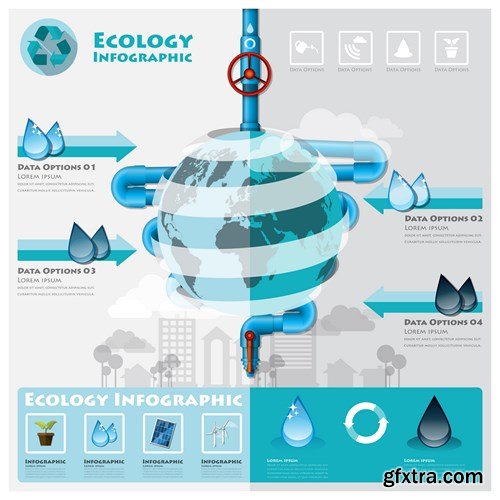 Infographics Elements 9, 25xEPS