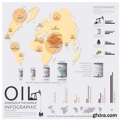 Infographics Elements 9, 25xEPS