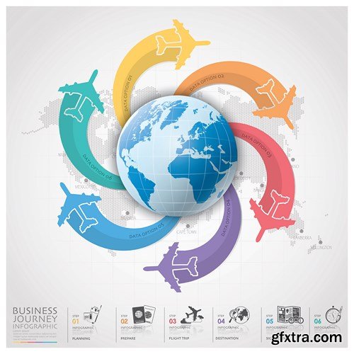 Infographics Elements 9, 25xEPS