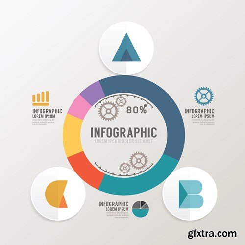 Infographics Elements 10, 25xEPS