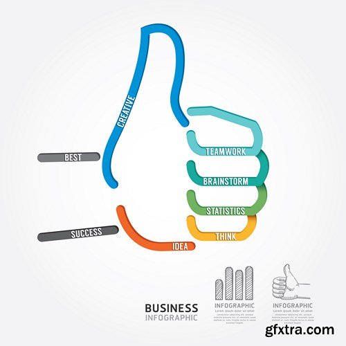 Infographics Elements 10, 25xEPS