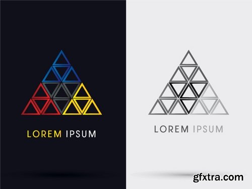 Collection of different business logo #6-25 Eps
