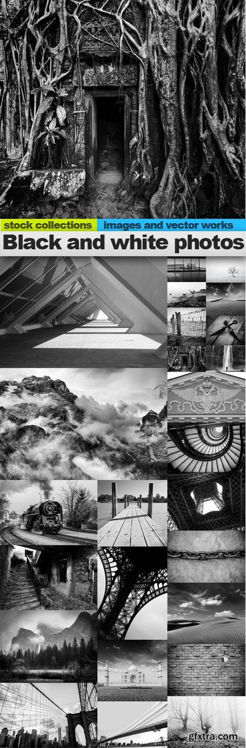 Black and white photos, 25 x UHQ JPEG Black and white photos, 25 x UHQ JPEG