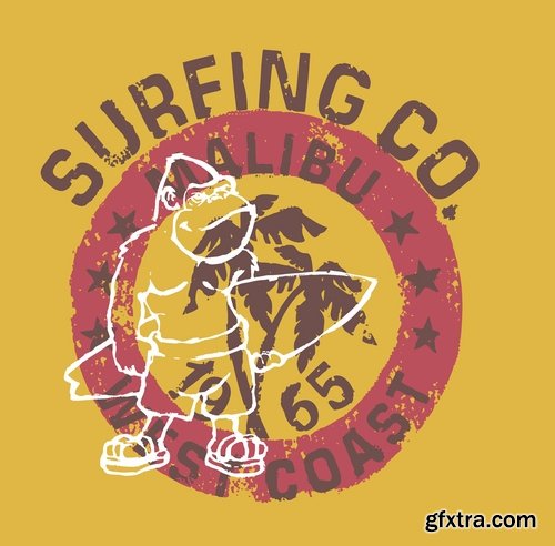 T-shirt print design for kids 2 25xEPS