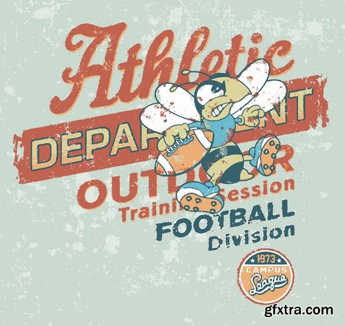 T-shirt print design for kids 2 25xEPS