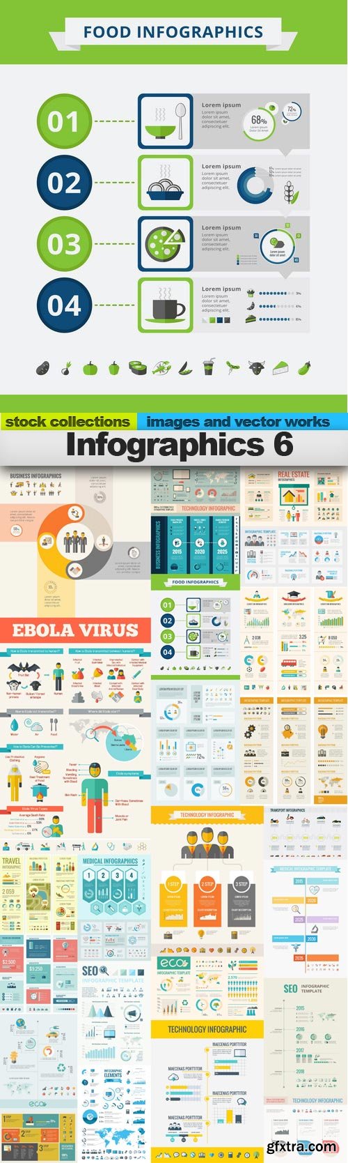 Infographics 6, 25 x EPS Infographics 6, 25 x EPS