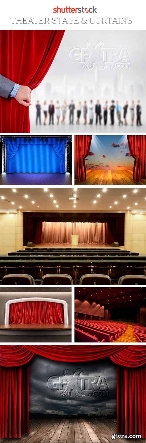 Amazing SS - Theater Stage & Curtains, 25xJPGs
