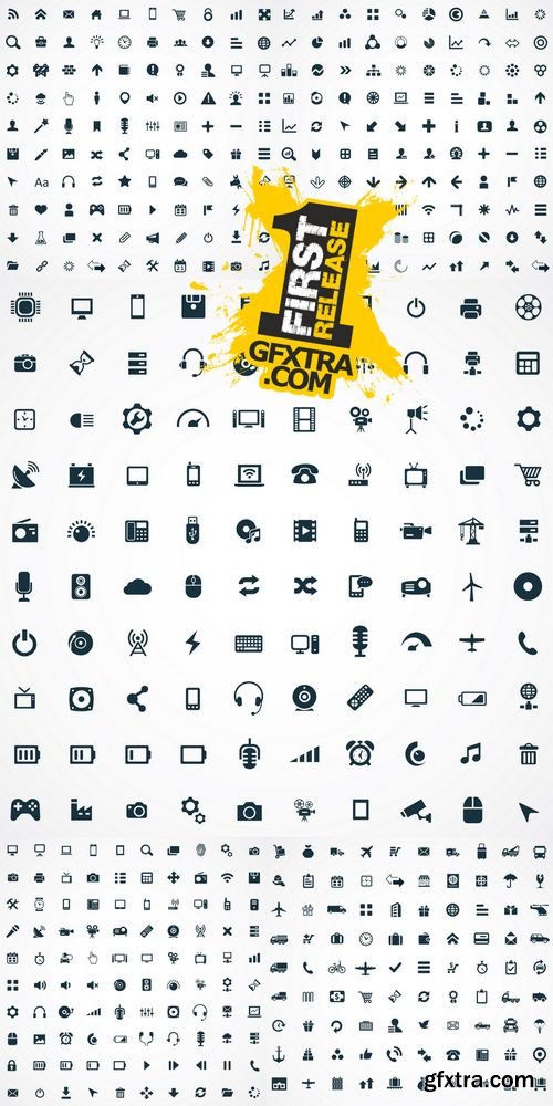 Vector - 500 Icons Set