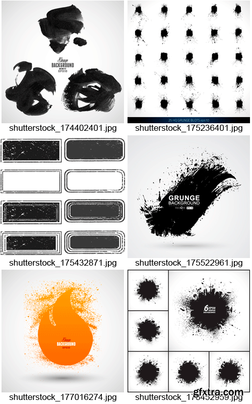 Amazing SS - Brush Strokes, 25xEPS Amazing SS - Brush Strokes, 25xEPS