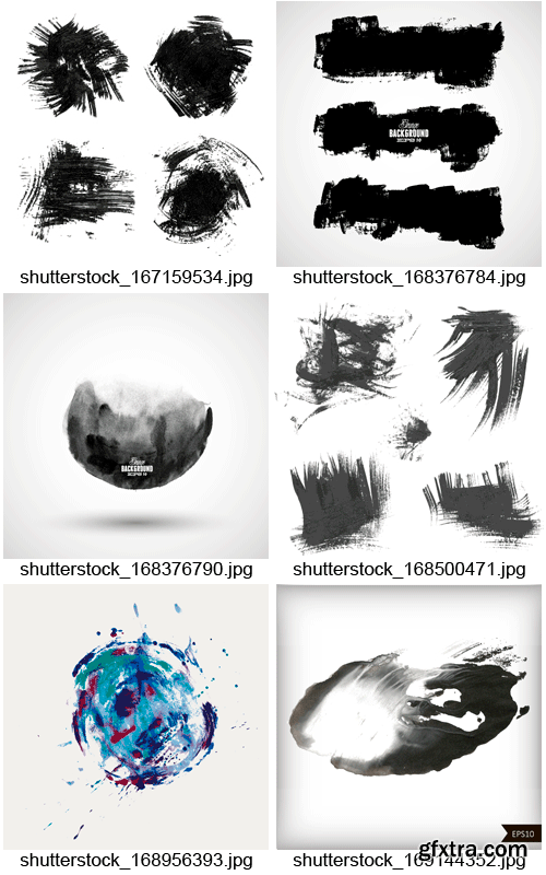 Amazing SS - Brush Strokes, 25xEPS Amazing SS - Brush Strokes, 25xEPS