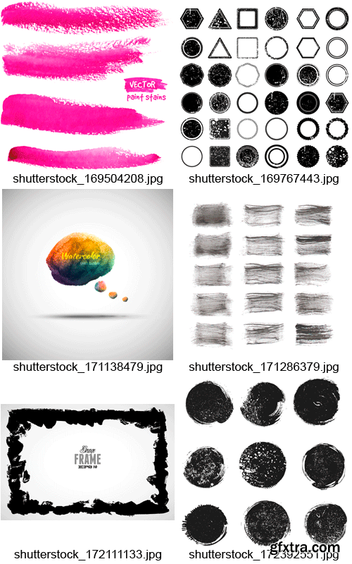 Amazing SS - Brush Strokes, 25xEPS Amazing SS - Brush Strokes, 25xEPS